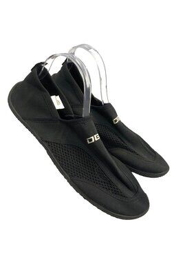 DBX Mens Sz 12 Black Swim Mesh Slip Resistant Aqua Water Shoes